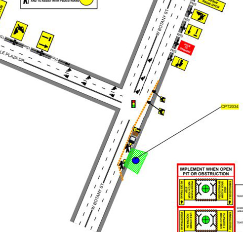 traffic guidance scheme